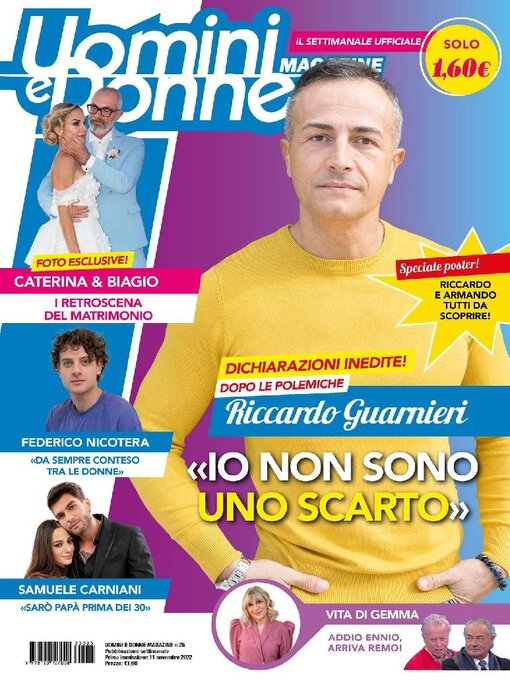 Title details for Uomini e Donne Magazine by RTI spa - Available